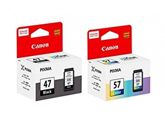 Canon Combo Original 47 & 57 Ink Cartridge Set